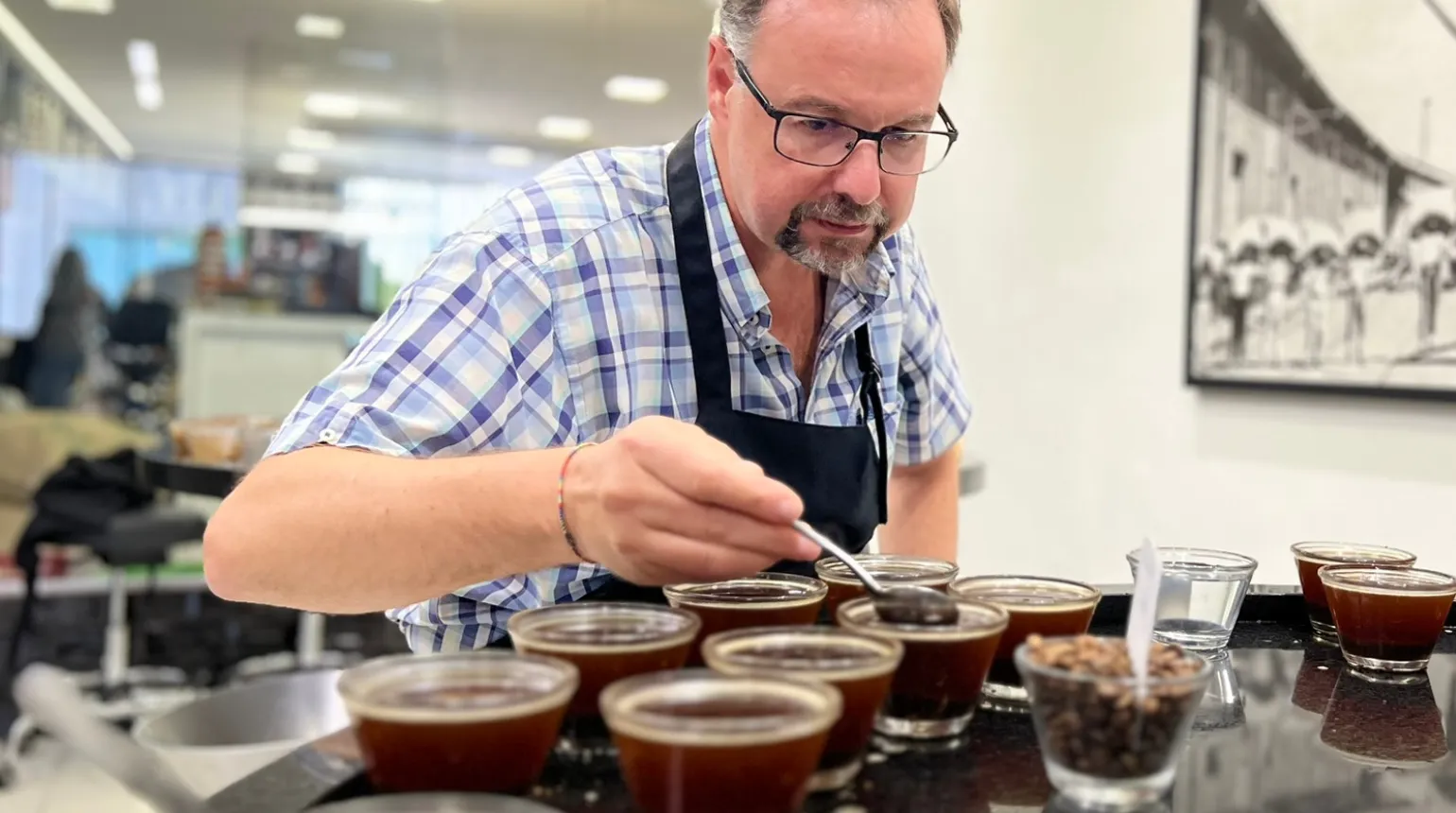Rwanda Selezione Omkafè 100% arabica - Lorenzo Martinelli coffee tasting