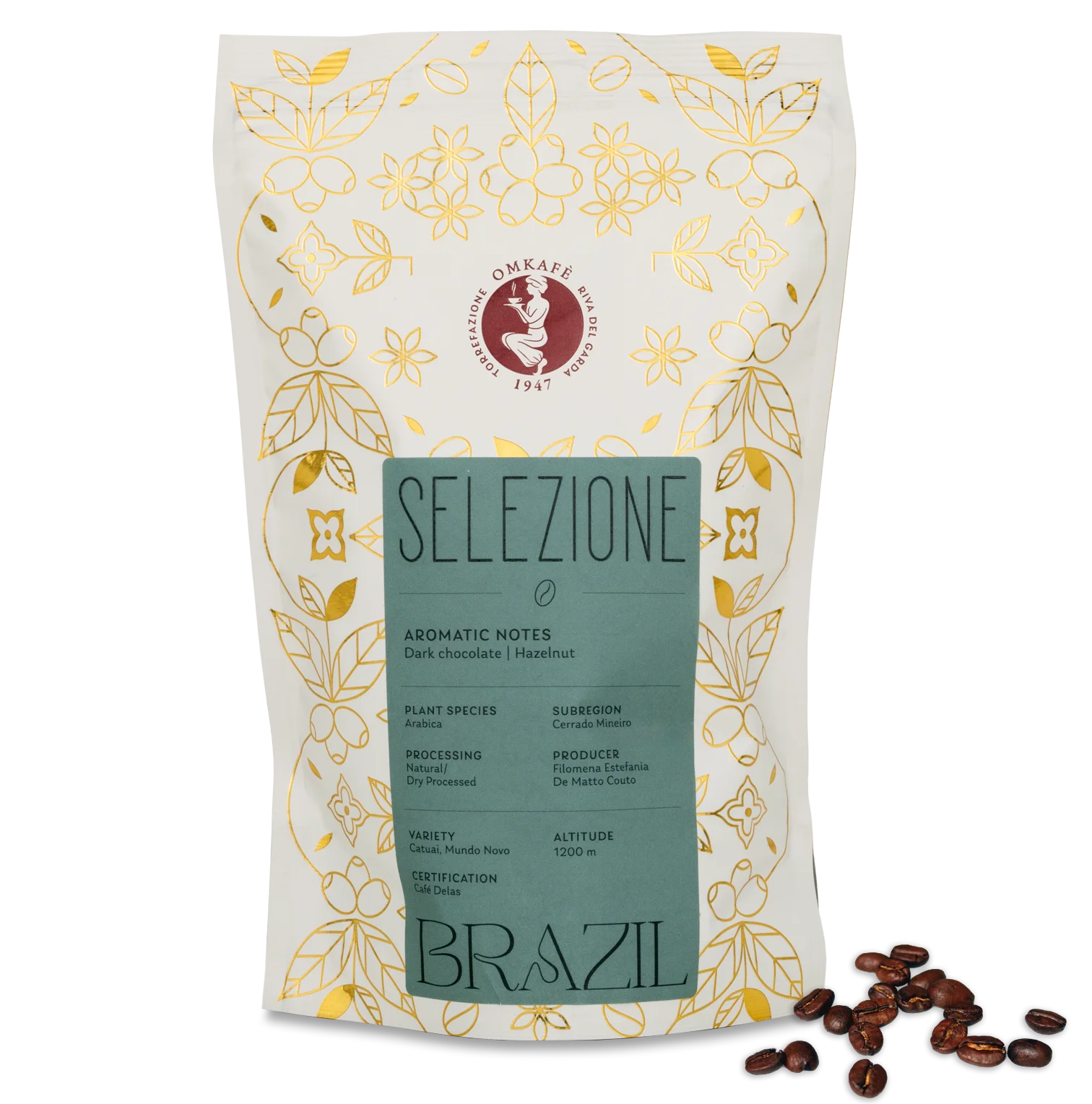 Brazil Selezione Omkafè 250 g beans 100% arabica