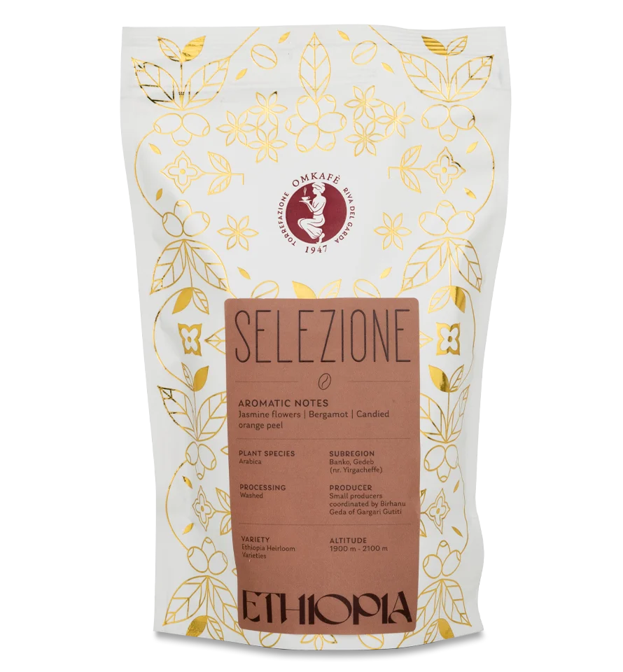 Ethiopia Selezione Omkafè 250 g beans 100% arabica