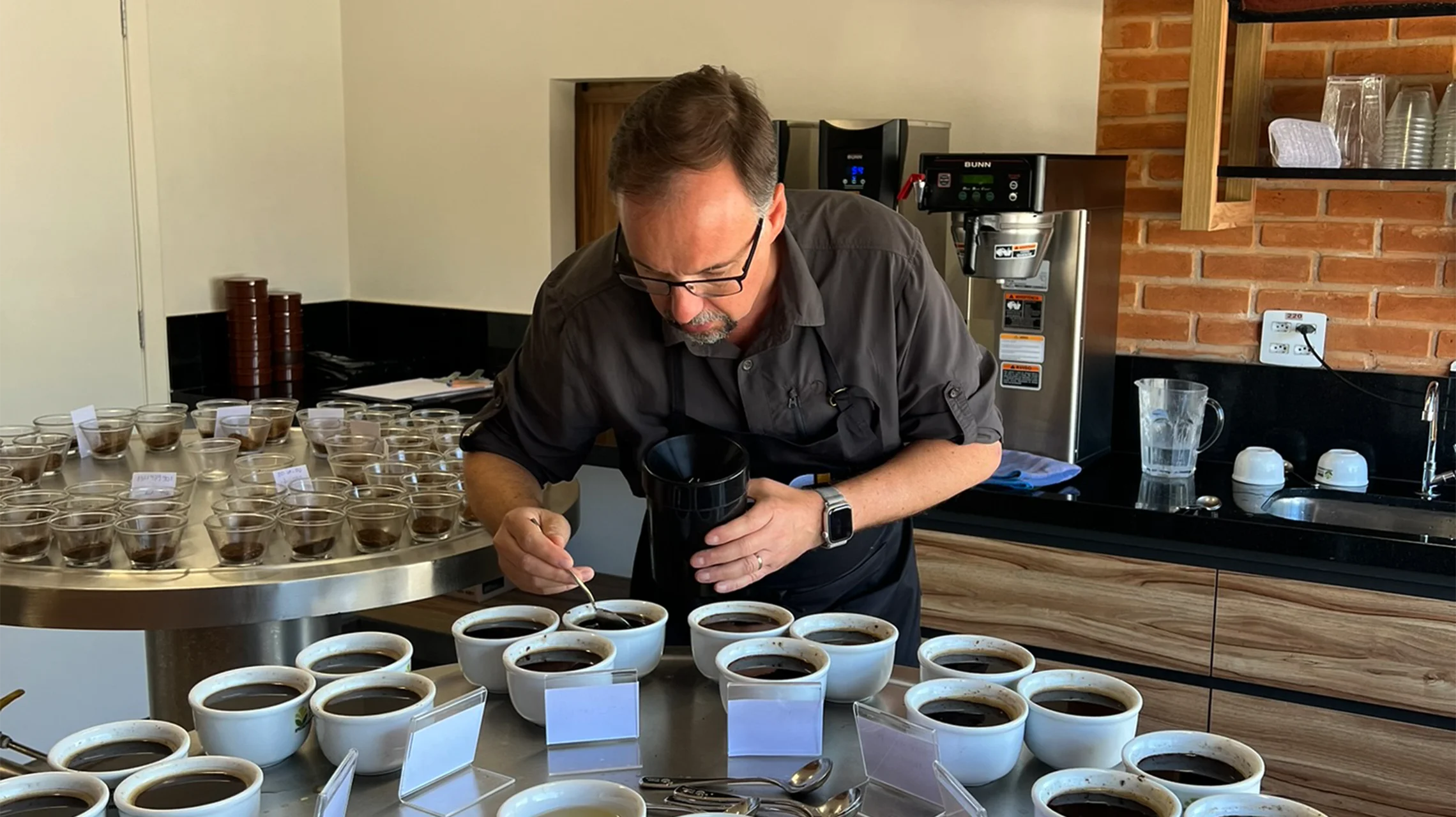 Lorenzo Martinelli coffee tasting Selezione