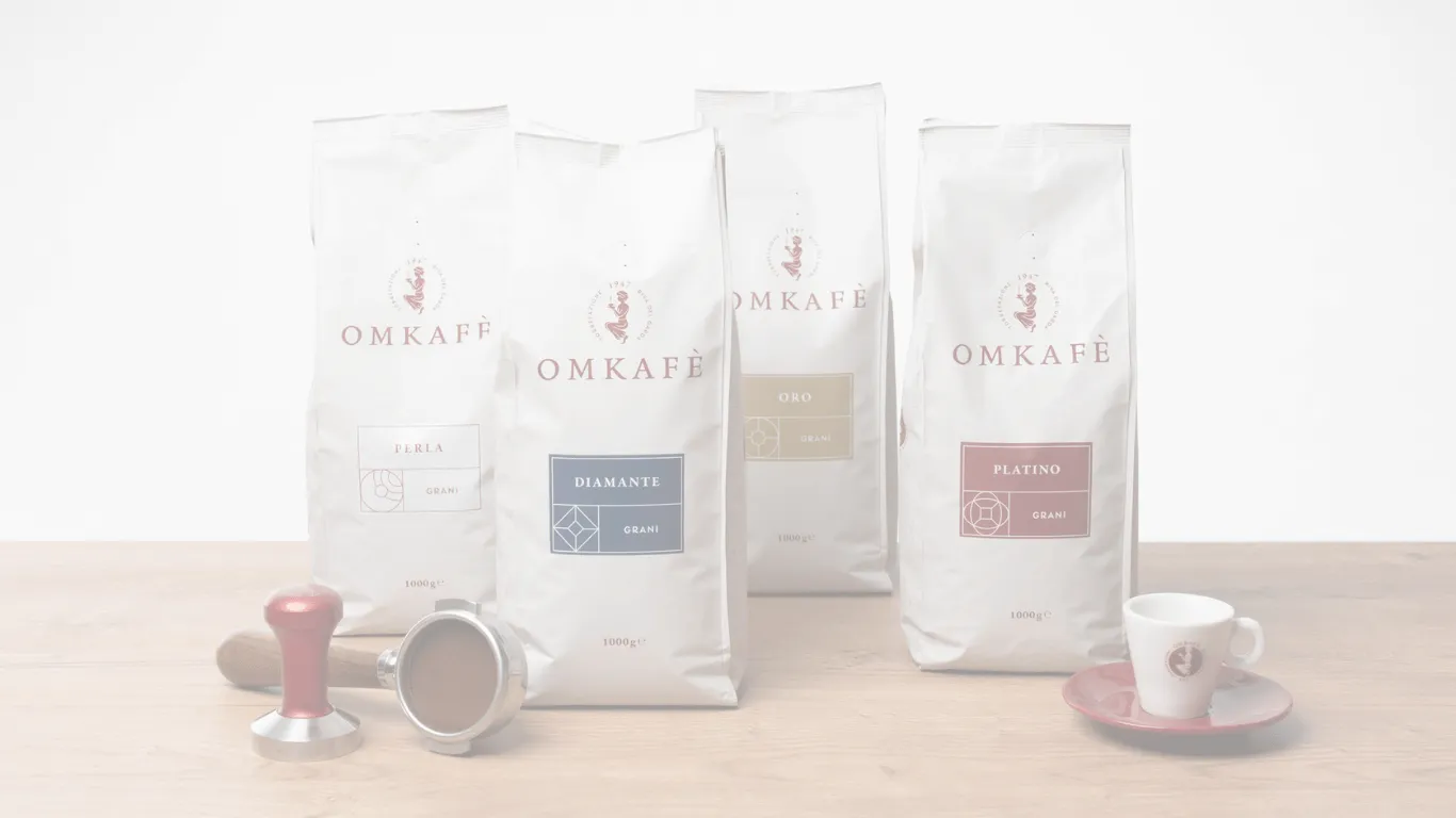 Miscele caffè gourmet Omkafè 1 kg beans