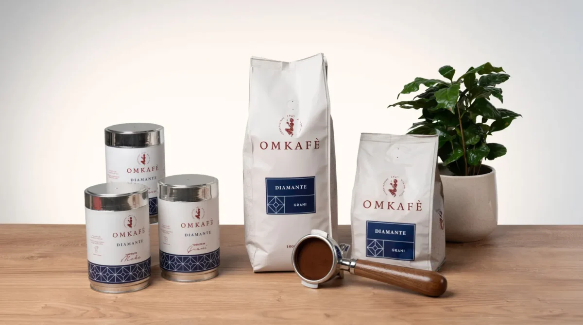 Diamante Omkafè beans