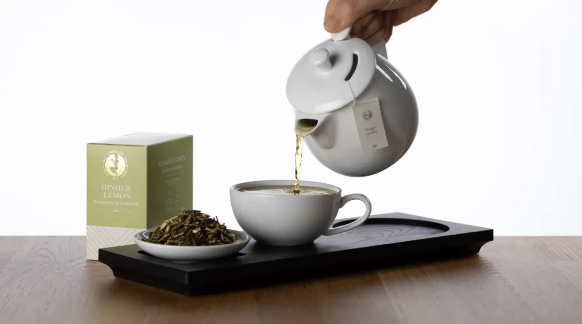 Tè Prestige Omkafè Ginger Lemon